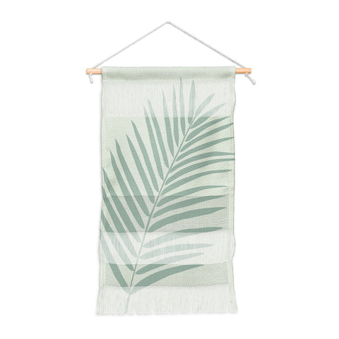 Daily Regina Designs Palm Leaf Sage Wall Hanging Portrait