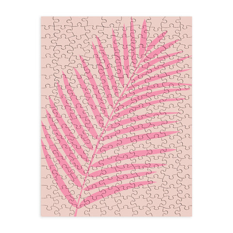 Daily Regina Designs Pink And Blush Palm Leaf Puzzle