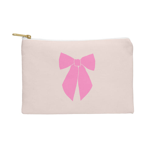 Daily Regina Designs Pink Bow Pouch