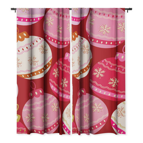 Daily Regina Designs Pink Christmas Decorations Blackout Non Repeat