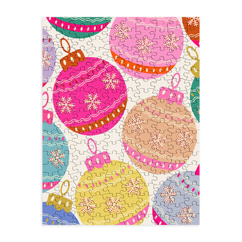 Daily Regina Designs Playful Christmas Baubles Puzzle