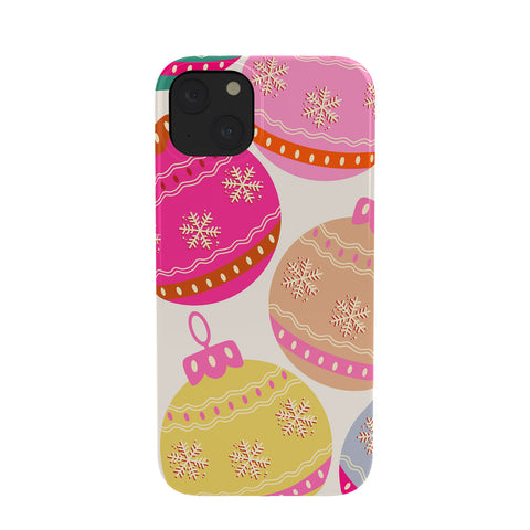 Daily Regina Designs Playful Christmas Baubles Phone Case