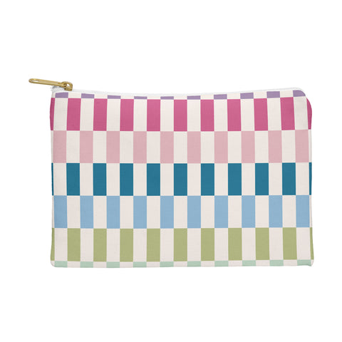 Daily Regina Designs Retro Colorful Stripes Pouch