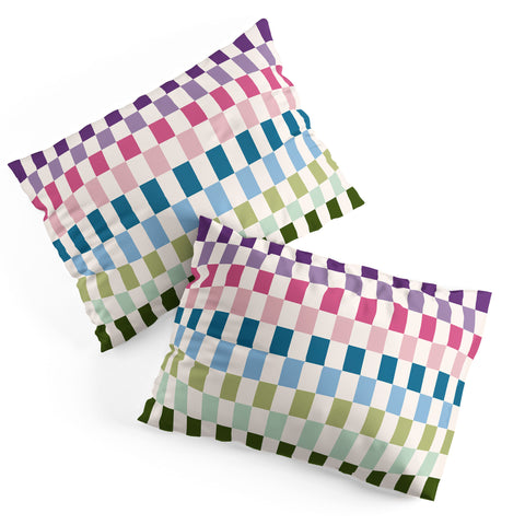 Daily Regina Designs Retro Colorful Stripes Pillow Shams