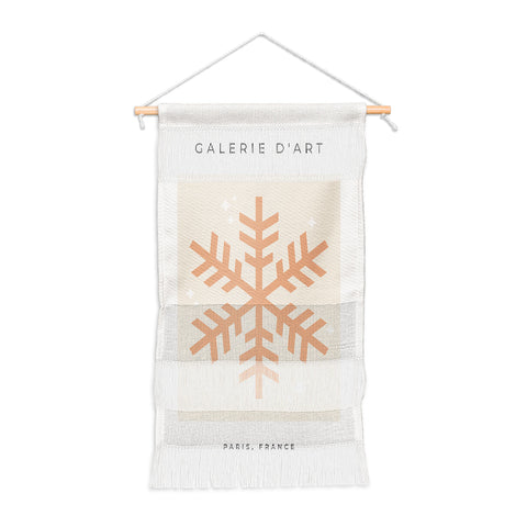 Daily Regina Designs Snowflake Boho Christmas Decor Wall Hanging Portrait