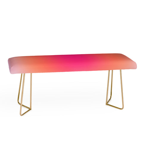 Daily Regina Designs Vintage Colorful Gradient Bench