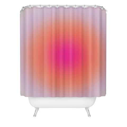 Daily Regina Designs Vintage Colorful Gradient Shower Curtain