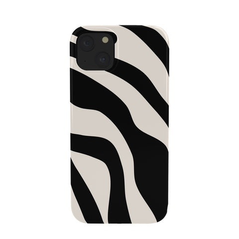 Daily Regina Designs Vintage Retro Abstract Black Phone Case