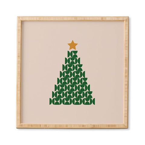 Daily Regina Designs Winter Market 05 Festive Christmas Framed Wall Art