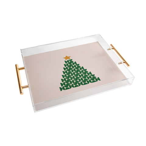 Daily Regina Designs Winter Market 05 Festive Christmas Acrylic Tray