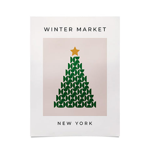 Daily Regina Designs Winter Market 05 Festive Christmas Poster