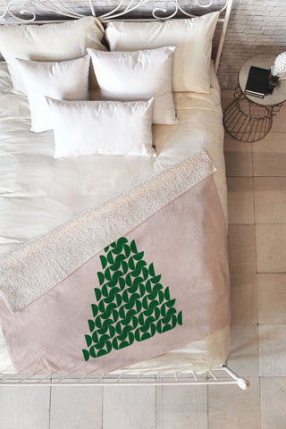 Daily Regina Designs Winter Market 05 Festive Christmas Fleece Throw Blanket