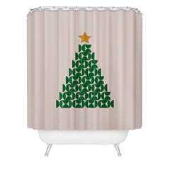 Daily Regina Designs Winter Market 05 Festive Christmas Shower Curtain