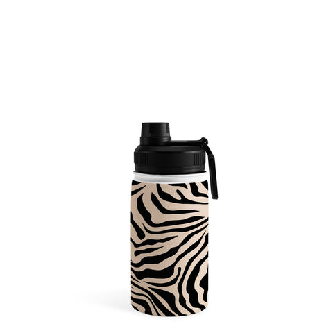 Daily Regina Designs Zebra Print Zebra Stripes Wild Water Bottle