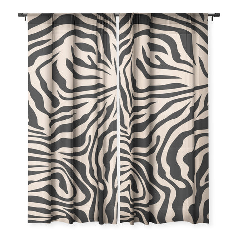 Daily Regina Designs Zebra Print Zebra Stripes Wild Sheer Non Repeat