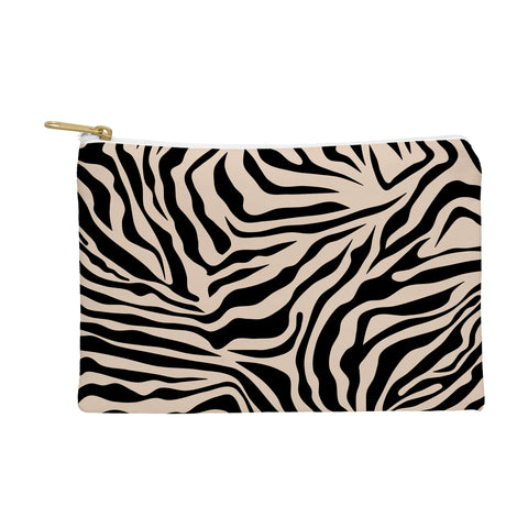 Daily Regina Designs Zebra Print Zebra Stripes Wild Pouch