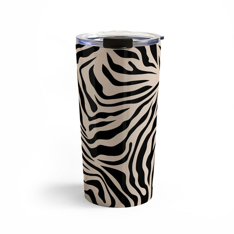 Daily Regina Designs Zebra Print Zebra Stripes Wild Travel Mug