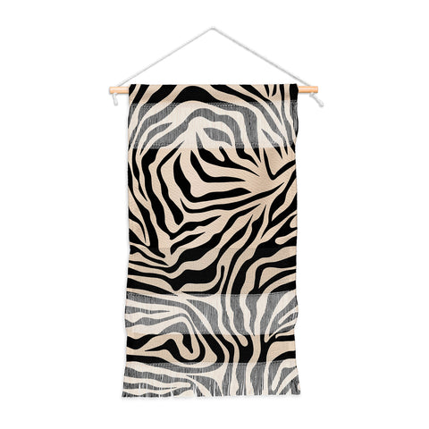 Daily Regina Designs Zebra Print Zebra Stripes Wild Wall Hanging Portrait