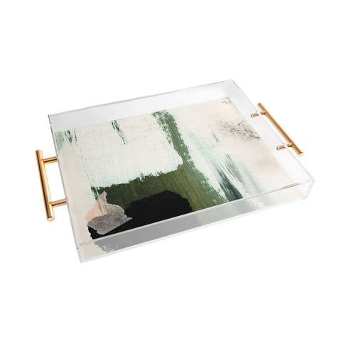 Dan Hobday Art Abstract Minimal Acrylic Tray