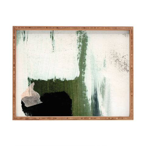 Dan Hobday Art Abstract Minimal Rectangular Tray