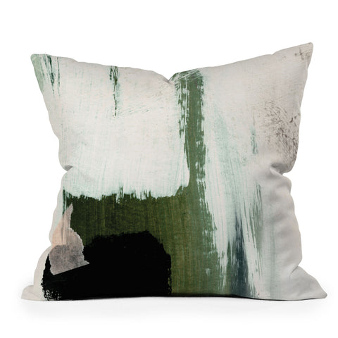 Dan Hobday Art Abstract Minimal Throw Pillow