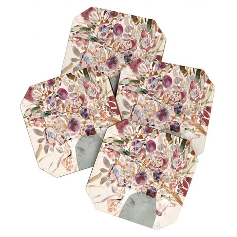 Dan Hobday Art Blooms 1 Coaster Set