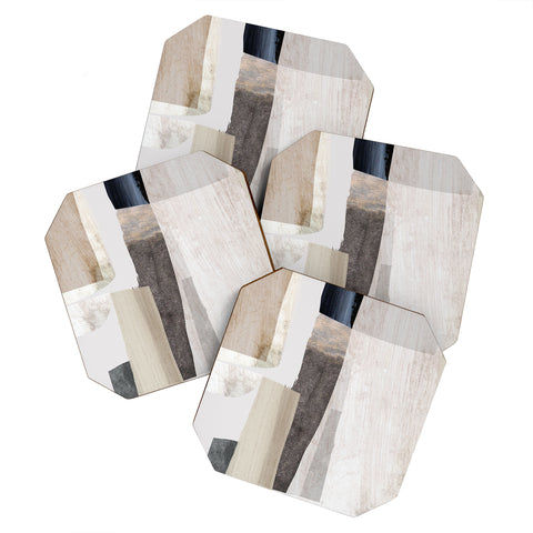 Dan Hobday Art Clay Coaster Set