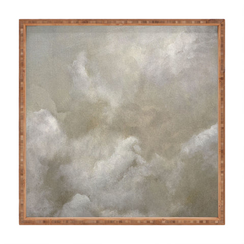 Dan Hobday Art Clouds two Square Tray