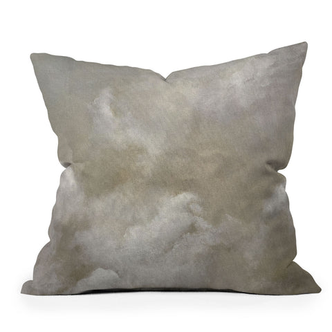 Dan Hobday Art Clouds two Outdoor Throw Pillow