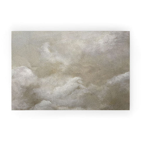 Dan Hobday Art Clouds two Welcome Mat