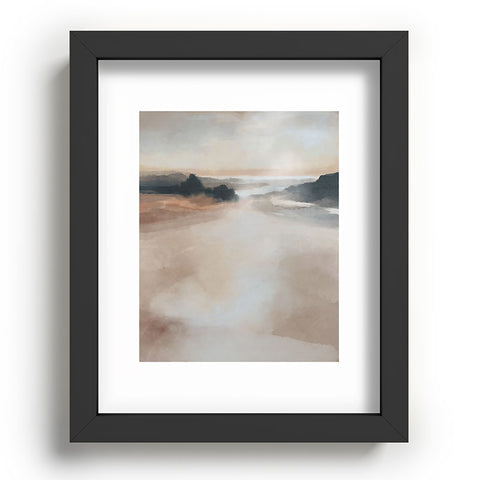 Dan Hobday Art Dawn Rest Recessed Framing Rectangle