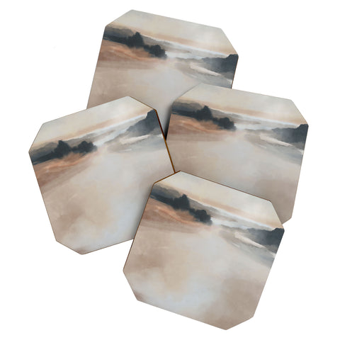 Dan Hobday Art Dawn Rest Coaster Set