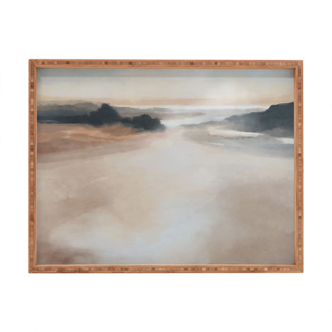 Dan Hobday Art Dawn Rest Rectangular Tray