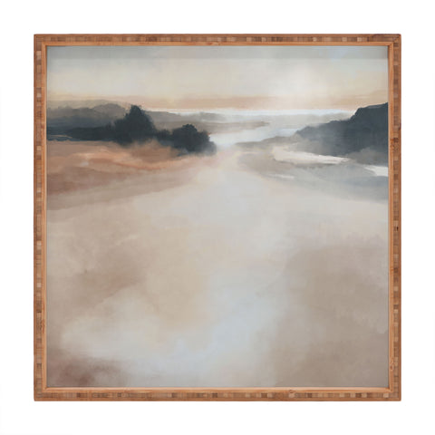 Dan Hobday Art Dawn Rest Square Tray