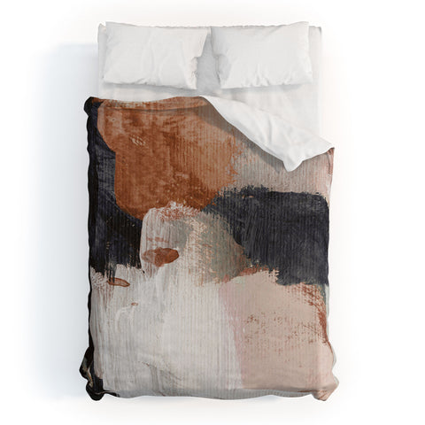 Dan Hobday Art Earthly Abstract Duvet Cover