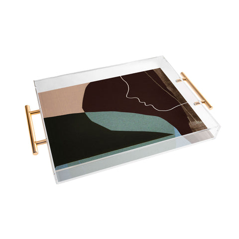 Dan Hobday Art Evening 3 Acrylic Tray