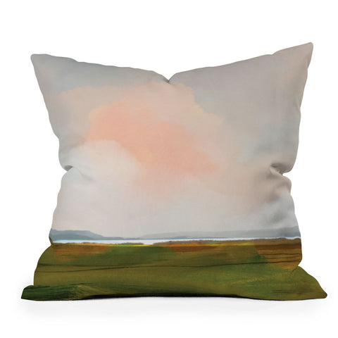 Dan Hobday Art Exe View Outdoor Throw Pillow