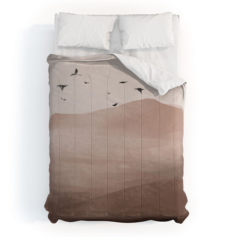 Dan Hobday Art Flight III Comforter