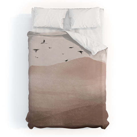 Dan Hobday Art Flight III Duvet Cover