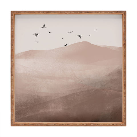 Dan Hobday Art Flight III Square Tray