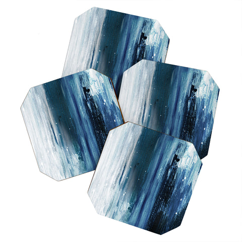 Dan Hobday Art Indigo 1 Coaster Set