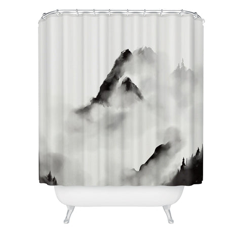 Dan Hobday Art Japan Shower Curtain