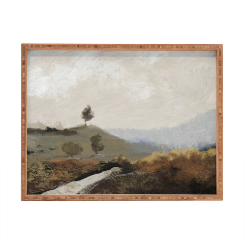 Dan Hobday Art La Collina Rectangular Tray