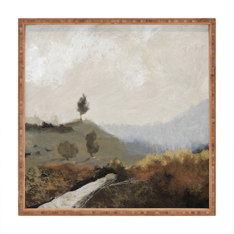 Dan Hobday Art La Collina Square Tray