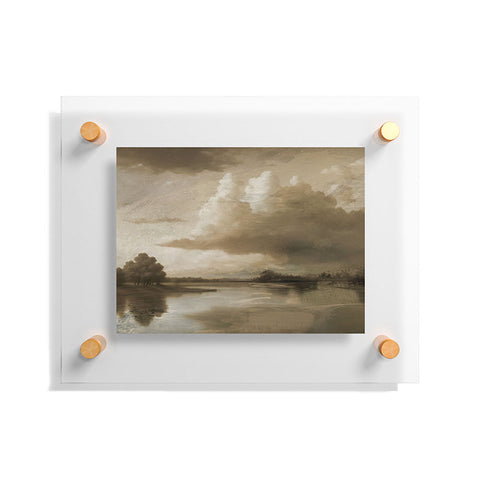 Dan Hobday Art Lake Park Floating Acrylic Print