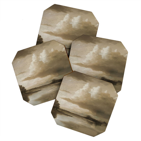 Dan Hobday Art Lake Park Coaster Set