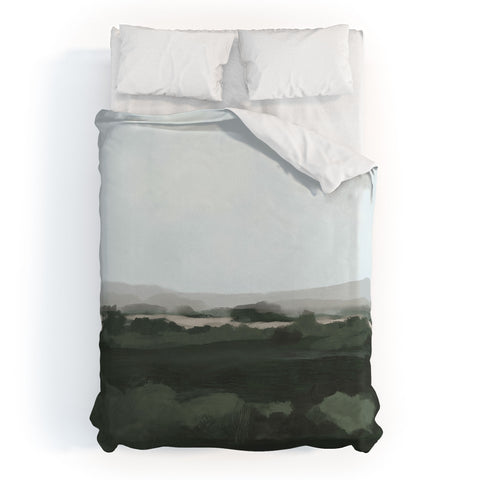 Dan Hobday Art Meadows I Duvet Cover