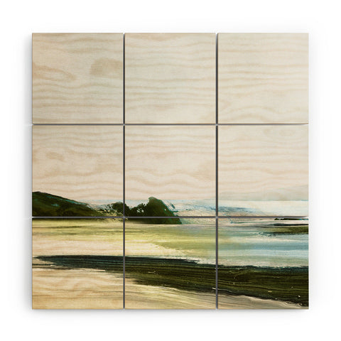 Dan Hobday Art Padstow Wood Wall Mural