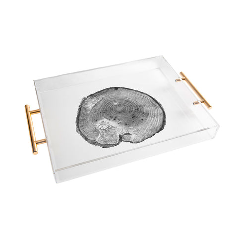 Dan Hobday Art Pine Log Acrylic Tray