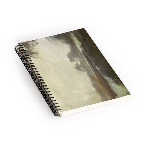 Dan Hobday Art September Sun Spiral Notebook